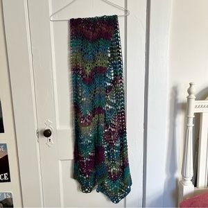Handmade crochet scarf